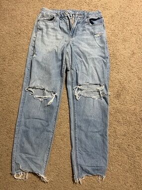 American Eagle Outfitters Light Wash Boyfriend Jeans